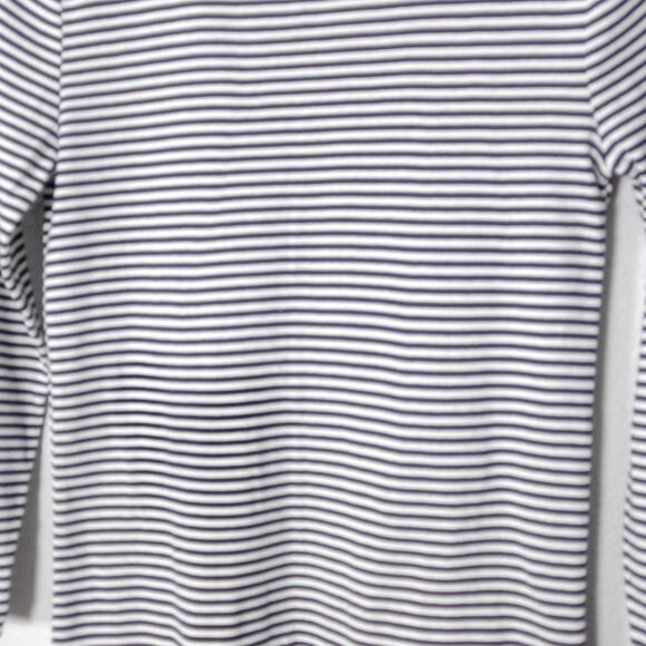 J Crew Women’s Long Sleeve Shirt Cotton Size Small White Nautical Prep - Picture 4 of 10